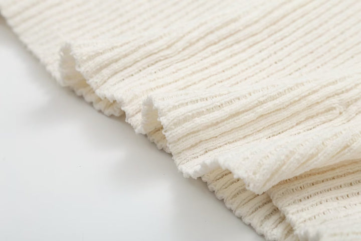 Levoire | Robe En Tricot Côtelé