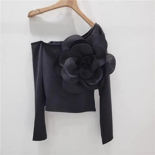 Levoire | T-shirt à manches longues 3D avec fleur
