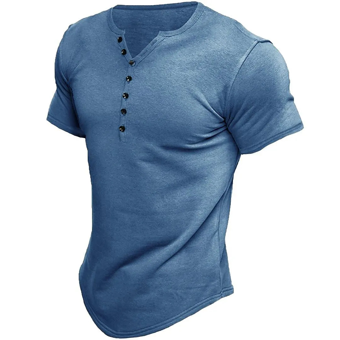 Levoire | Chemise à manches courtes Bleu