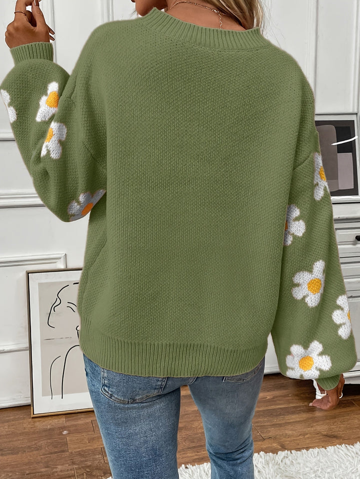 Levoire | Pull Avec Motif Floral