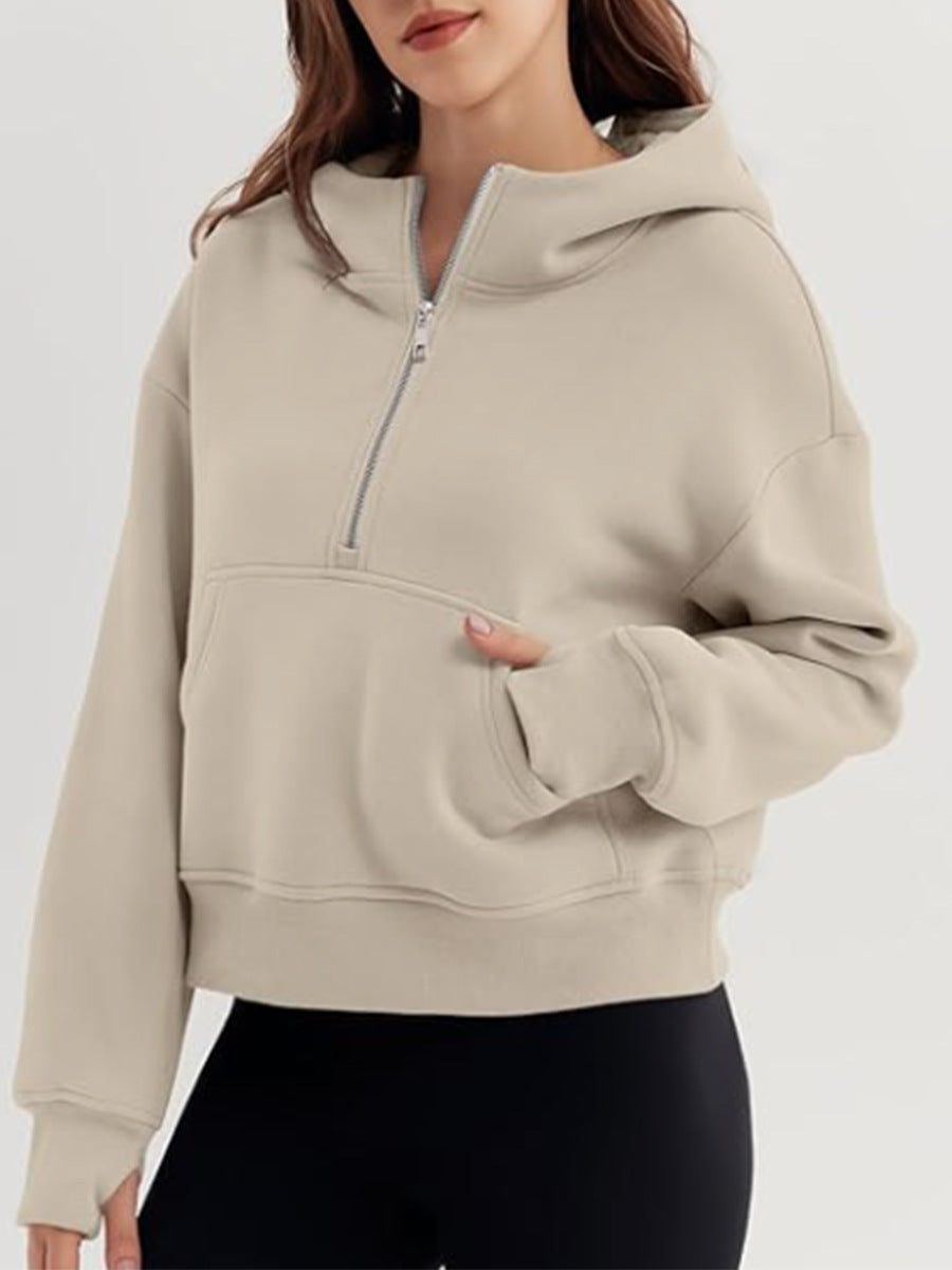 Levoire | Sweatshirt Fermeture Éclair Automne