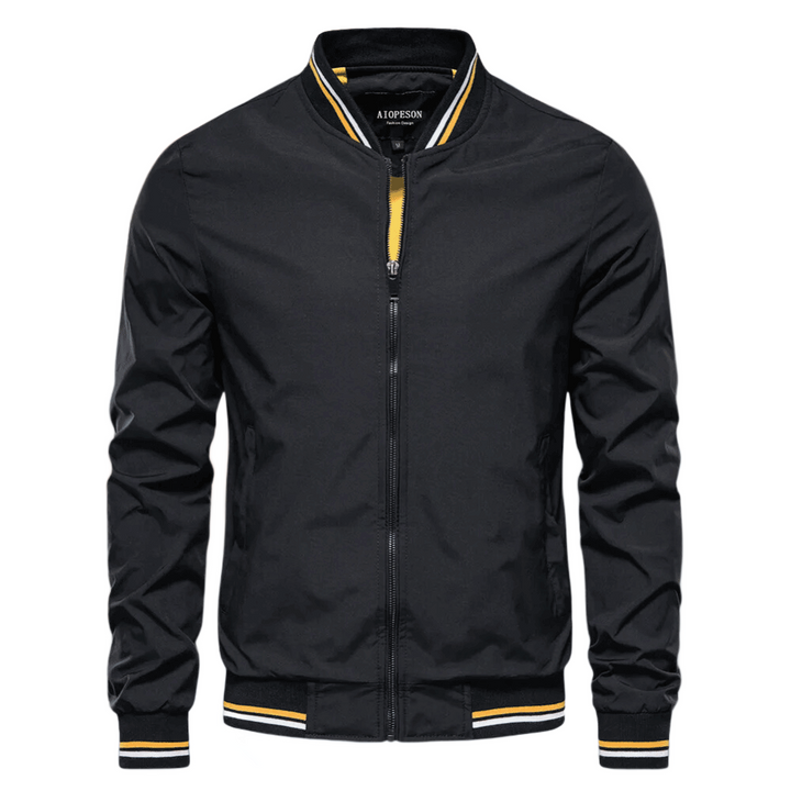 Levoire | Veste D'Automne Décontractée Pour Hommes Noir