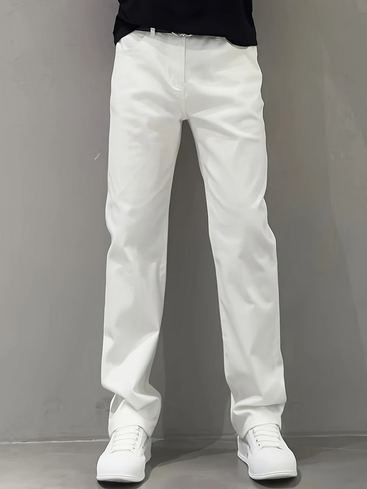 Levoire | Pantalons Droit Classiques Beige