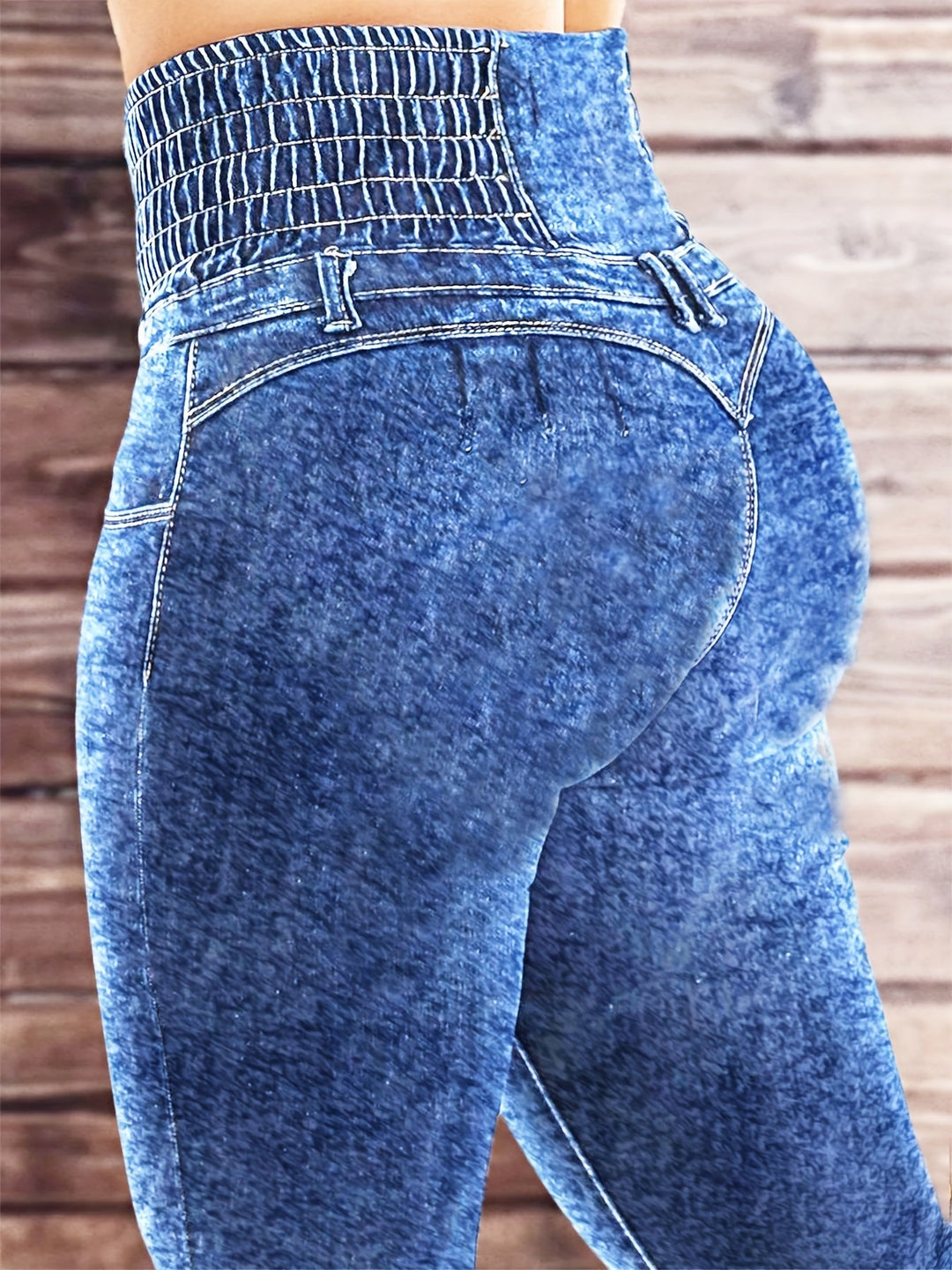 Levoire | Jean Bootcut Taille Haute Avec Ceinture Multicolore