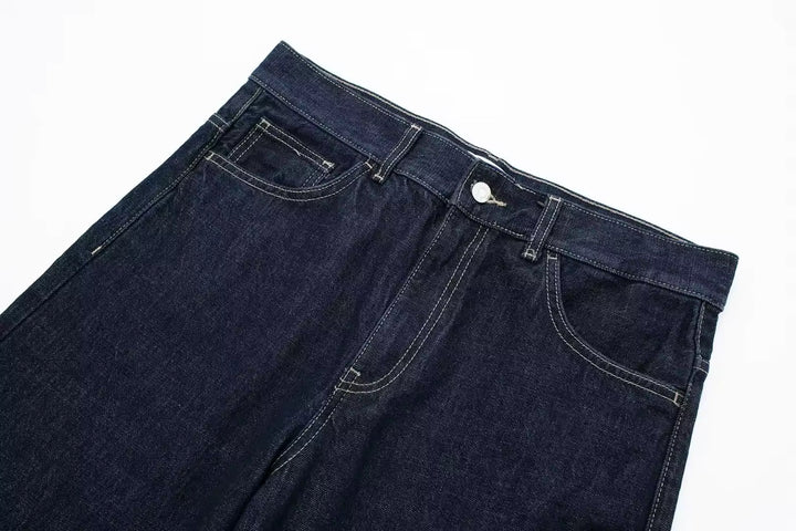 Levoire | Jean À Jambe Large Avec Revers