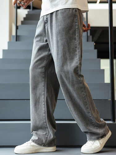 Levoire | Pantalons En Denim Large Élégants