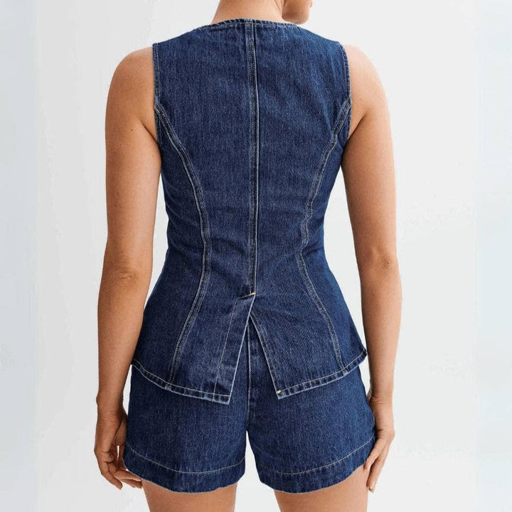 Levoire | Veste En Denim Avec Poches