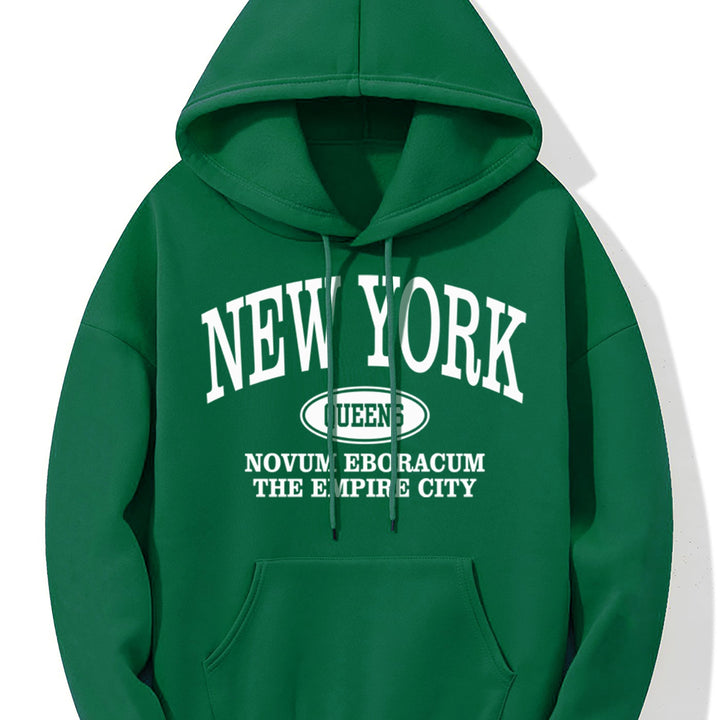 Levoire | Sweat À Capuche Avec Impression D'Imprimerie De New York Et Poche Kangourou légumes