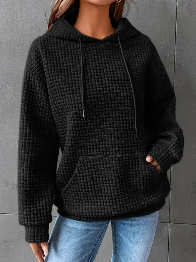 Levoire | Pull Chaud À Motifs Pour Femmes Noir
