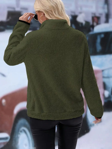 Levoire | Pull En Polaire De Loisirs À Zip Pour Femmes