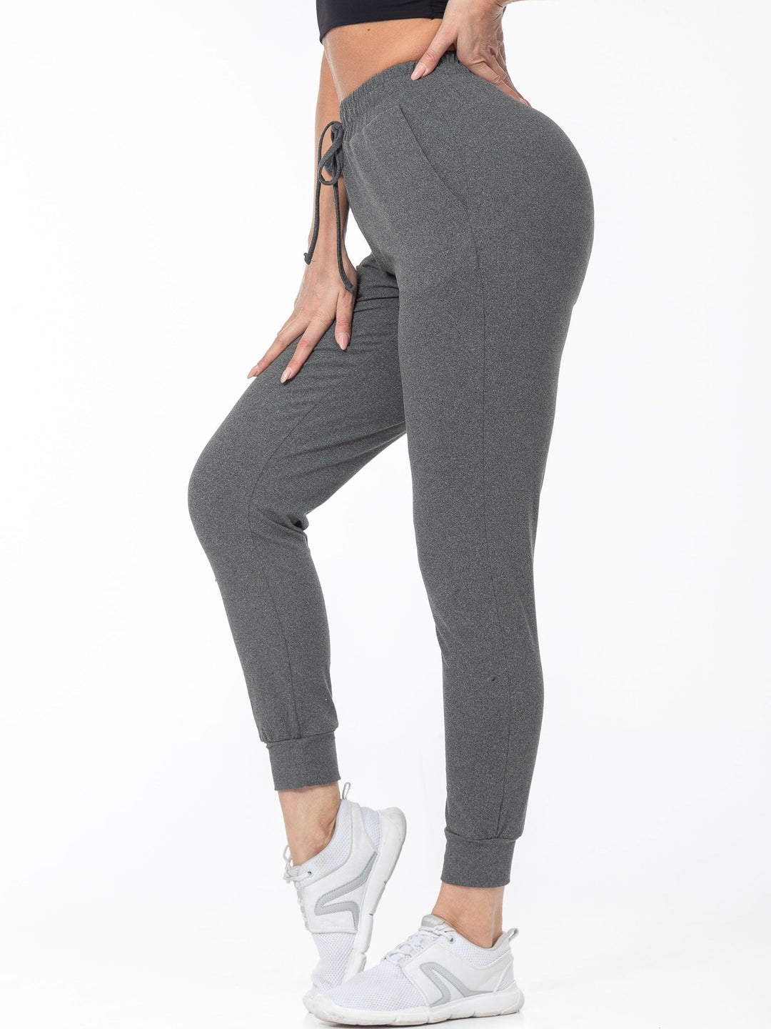 Levoire | Pantalons De Sport Confortables Pour Femmes Noirs À Taille Haute