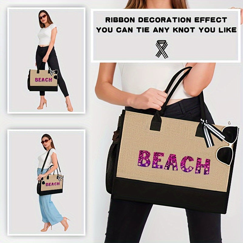 Levoire | 2 Pcs De Sacs De Plage Avec Un Étui Adapté