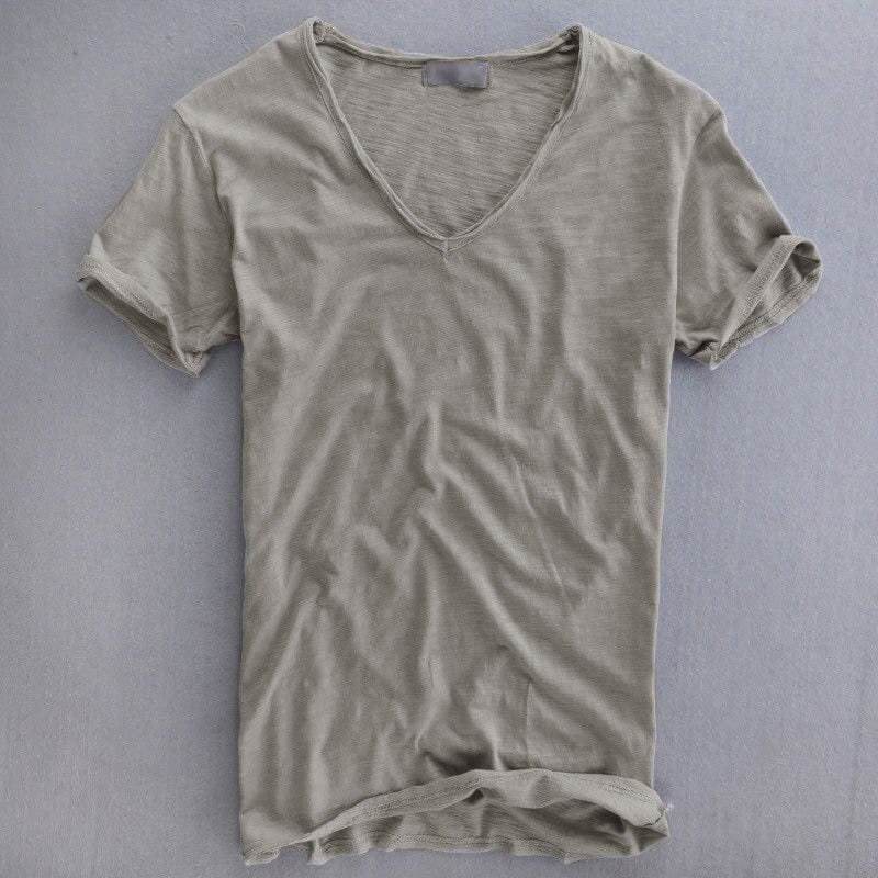 Levoire | T-Shirt En Coton Harding Gris clair