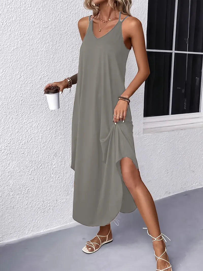 Levoire | Robe Cami À Décolleté En V Aérienne Pour Femmes