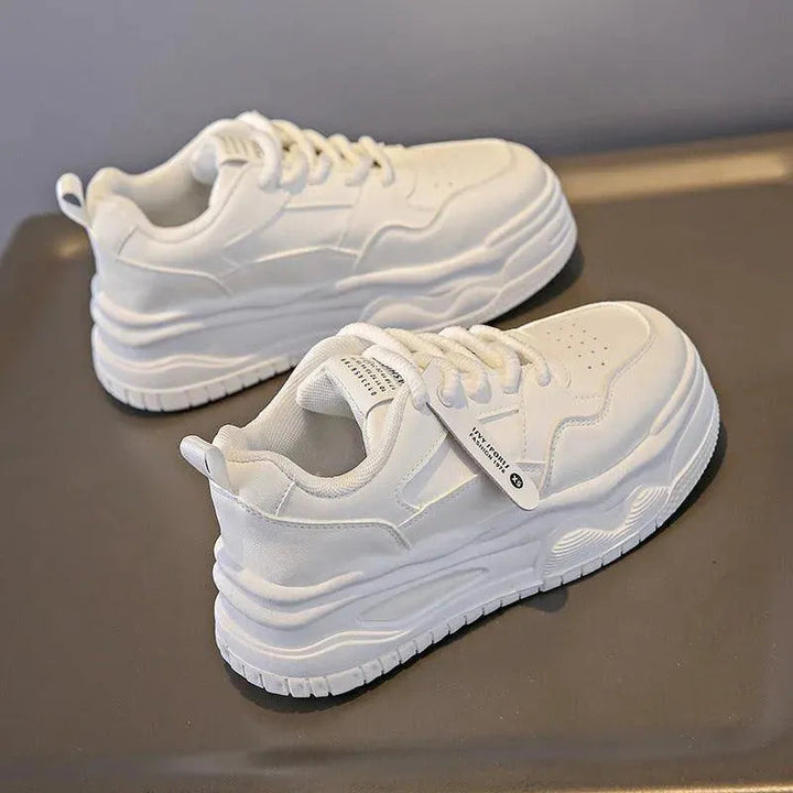 Levoire | Baskets pour femmes avec talon Blanc