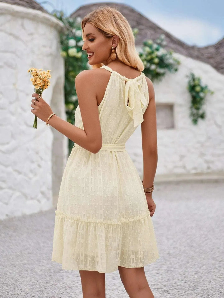Levoire | Robe à encolure bateau unie