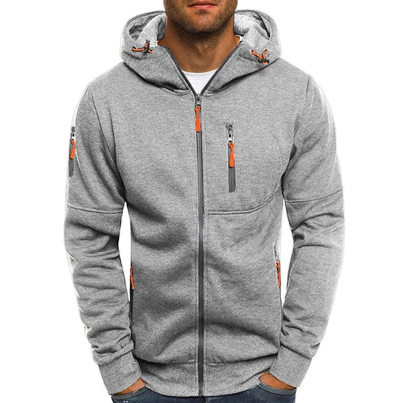 Levoire | Sweat à capuche élégant Gris clair