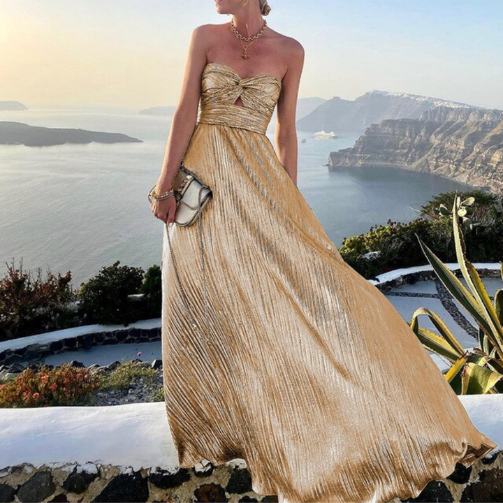 Levoire | Robe de fête longue tube pour femmes Commander