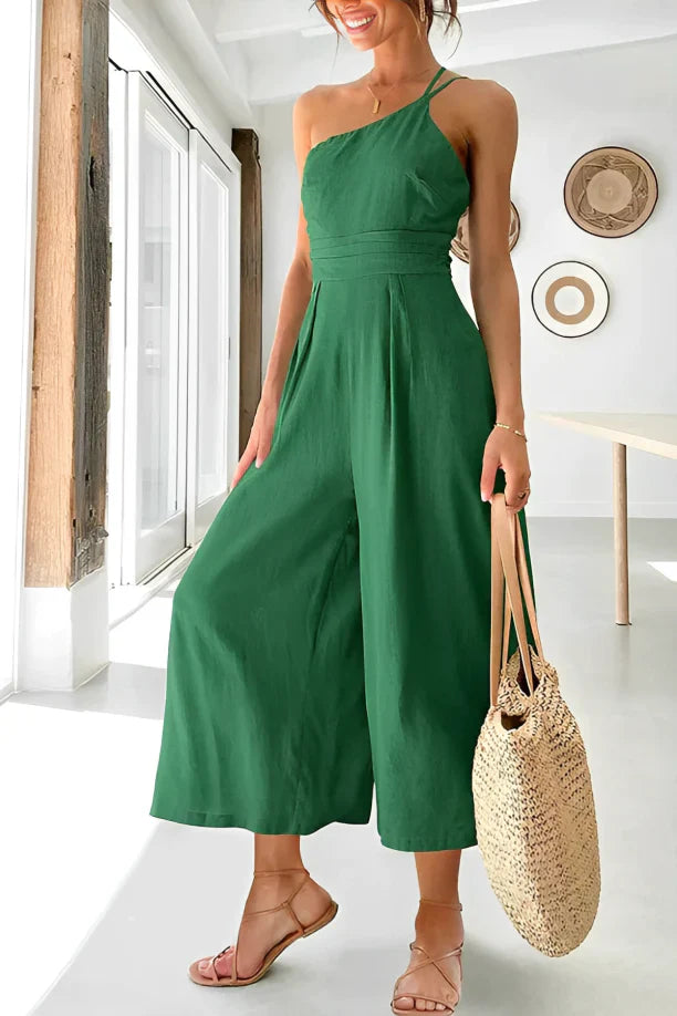 Levoire | Salopette à bretelles pour femmes Vert