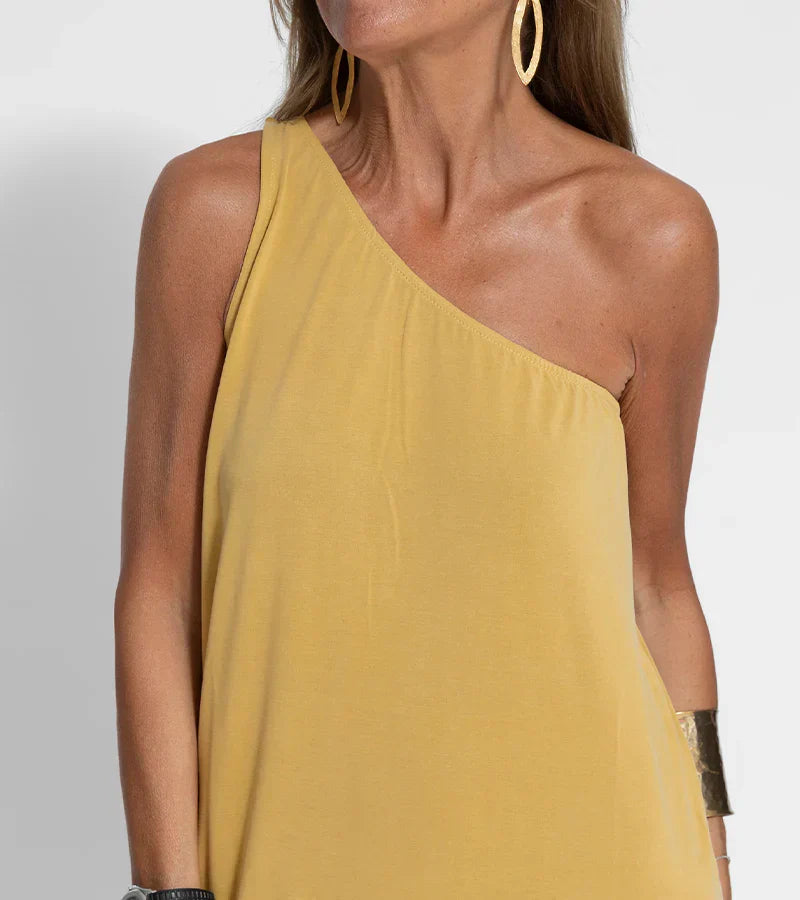 Levoire | Robe Maxi À Épaule Unique Pour Femmes Rhea