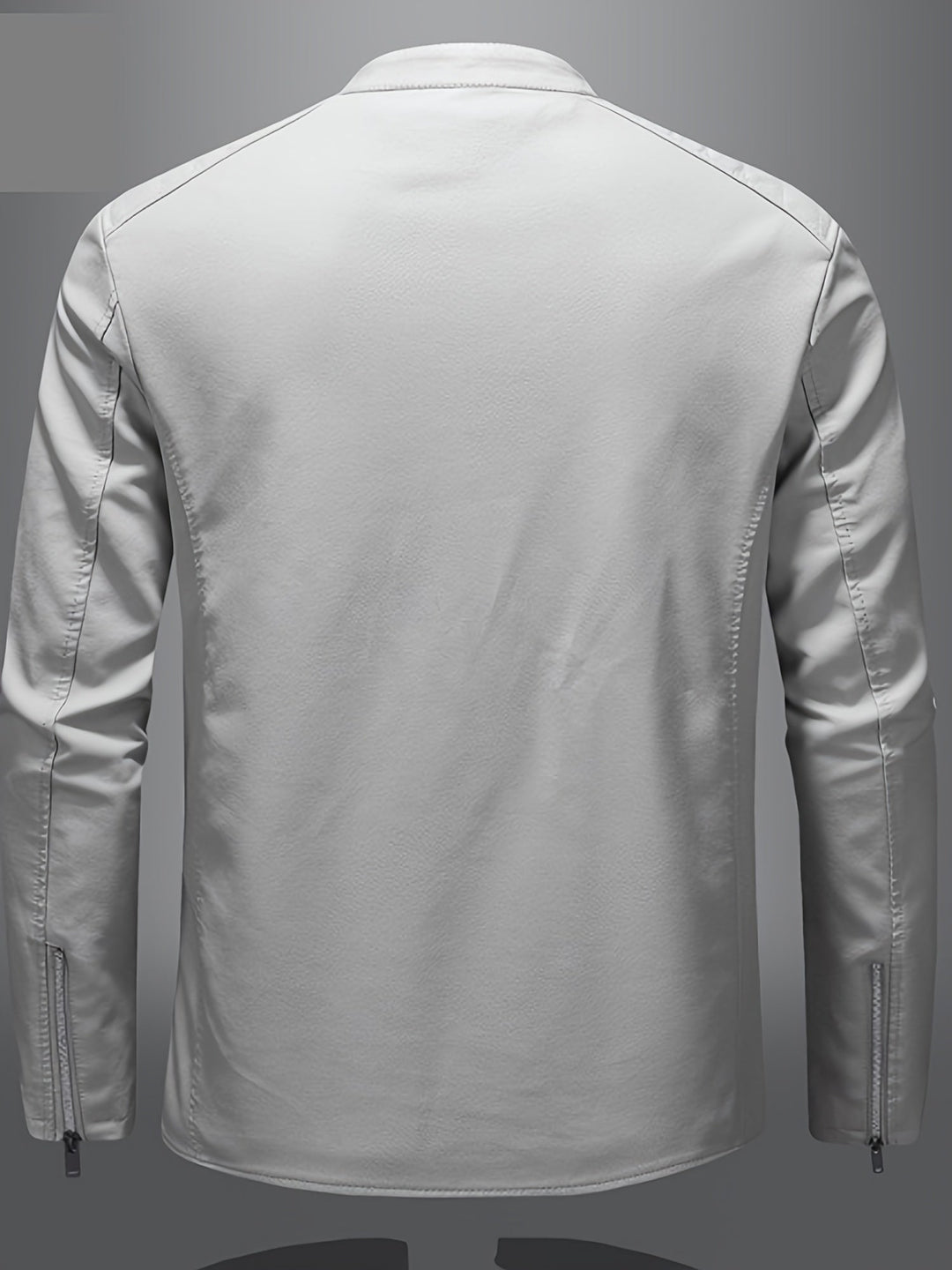 Levoire | Veste De Moto En Cuir Pu Pour Hommes Élégante Avec Poches