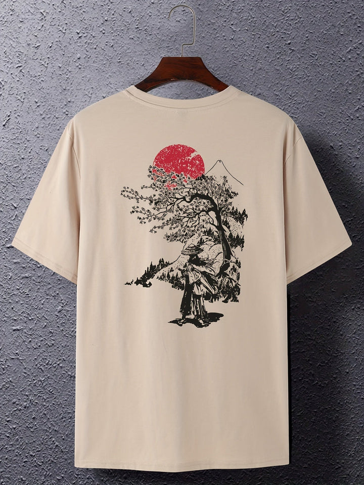 Levoire | T-Shirt Tendance Grande Taille Pour Hommes À Manches Courtes