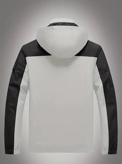 Levoire | Veste À Capuche Imperméable À Manches Longues Avec Poches