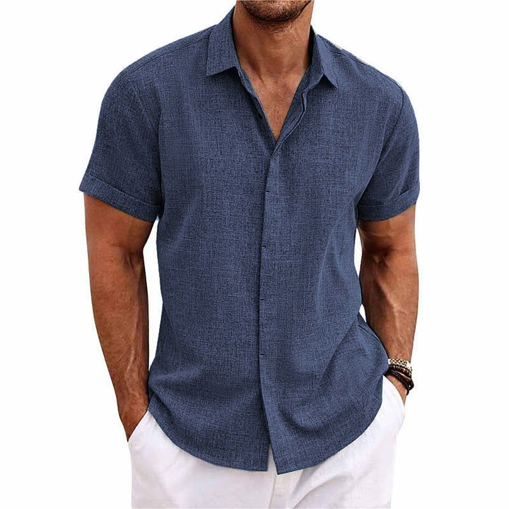 Levoire | Chemise En Lin Fr Homme Bleu roi