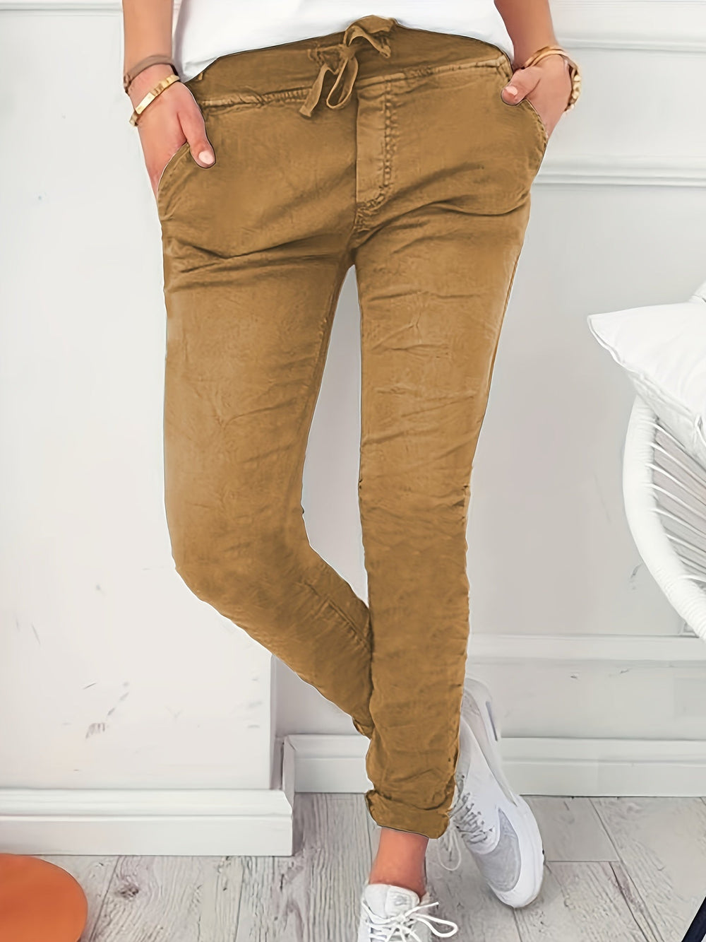 Levoire | Rennot Couleur Pantalons Avec Poches