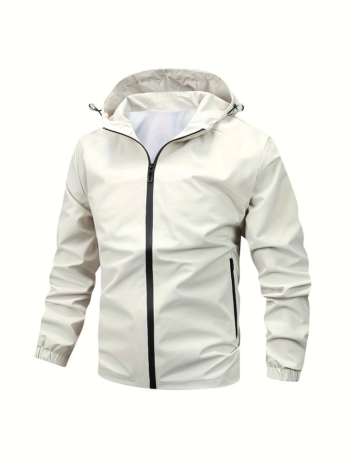 Levoire | Coupe-Vent Homme Veste De Sport À Manches Longues Abricot