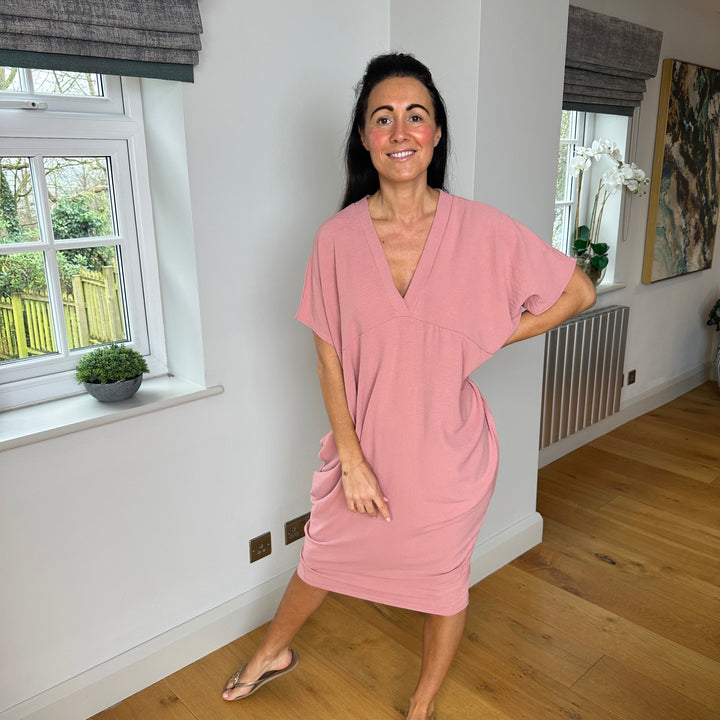 Levoire | Robe Midi Avec Décolleté En V