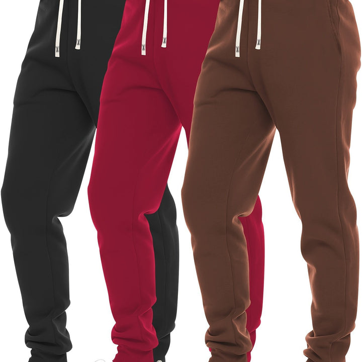 Levoire | Pantalons Regular Fit Sans Mélange Avec Élastique Et Poches