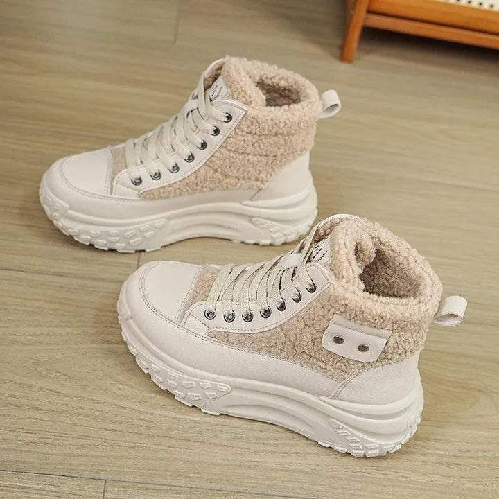 Levoire | Bottes de neige antidérapantes à haute isolation thermique Khaki