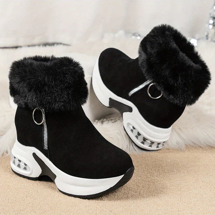 Levoire | Bottes pour femmes confortablement rembourrées Noir