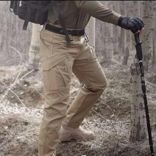Levoire | Pantalon Multifonctionnel Imperméable Khaki