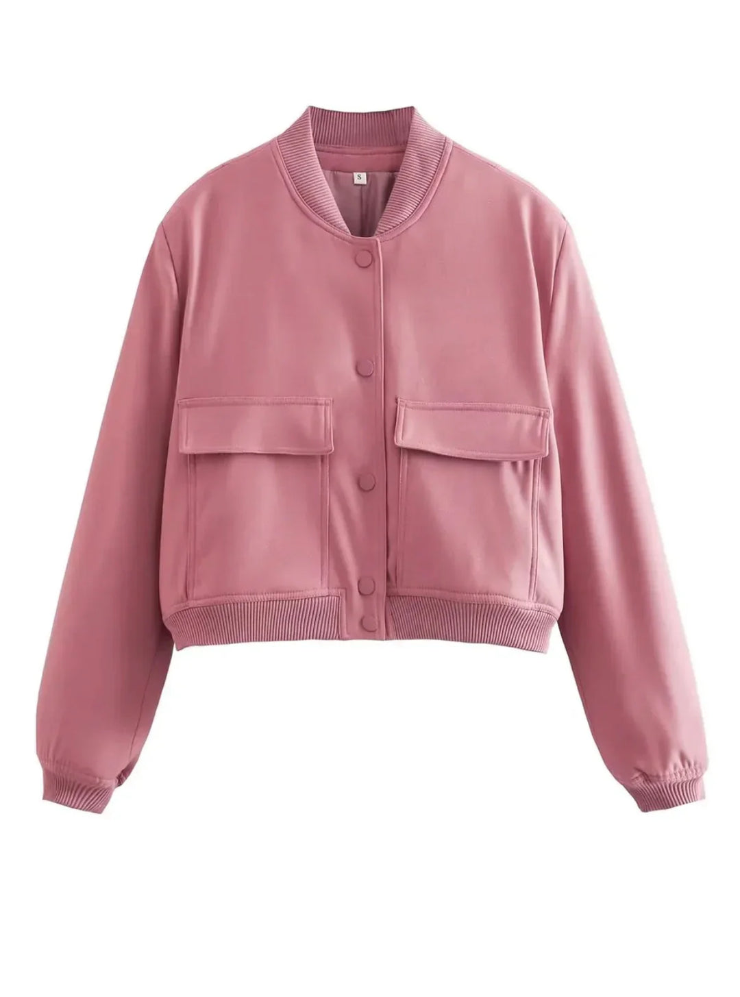 Levoire | Veste Bomber Raccourcie Élégante Pour Femmes Rosa