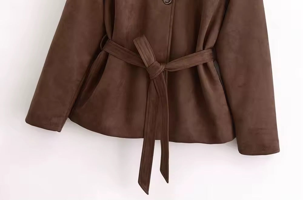 Levoire | Chemise De Travail Avec Ceinture À Nouer