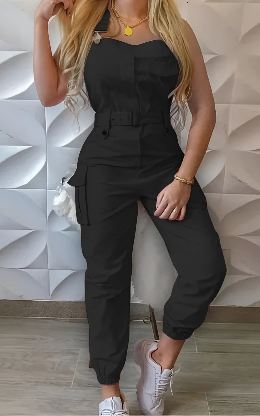 Levoire | Cargo Femmes Tendance Et Audacieuse Noir