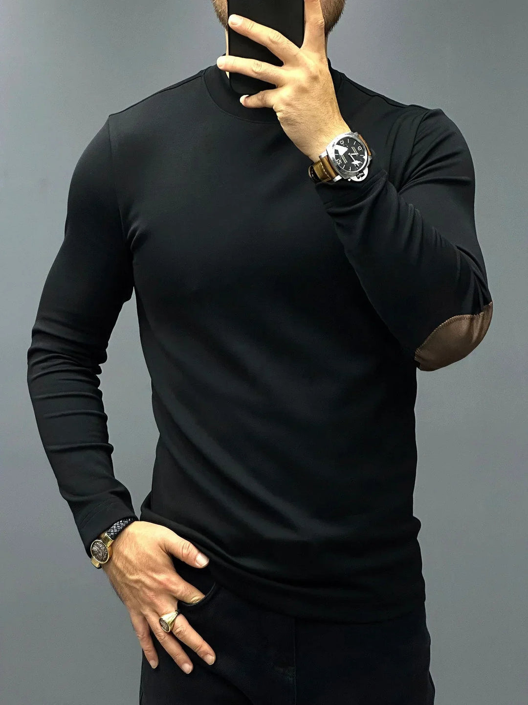 Levoire | Jersey À Manches Longues Pour Plus De Confort Et De Style. Noir