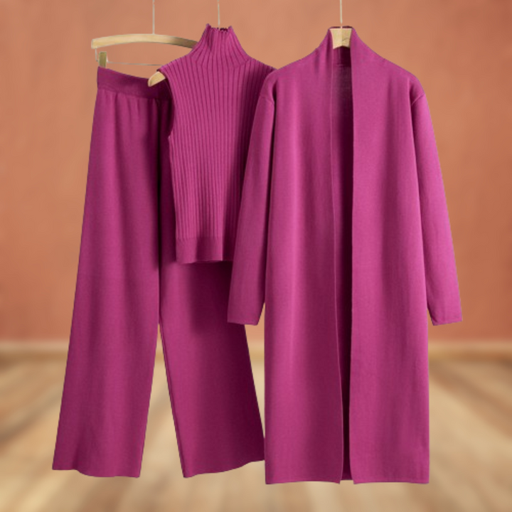 Levoire | Ensemble de trois pièces Rosa Rosso Taille Unique