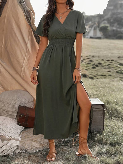 Levoire | Robe Longue Pour Femmes Avec Un Décolleté Élégant Et Une Coupe Confortable