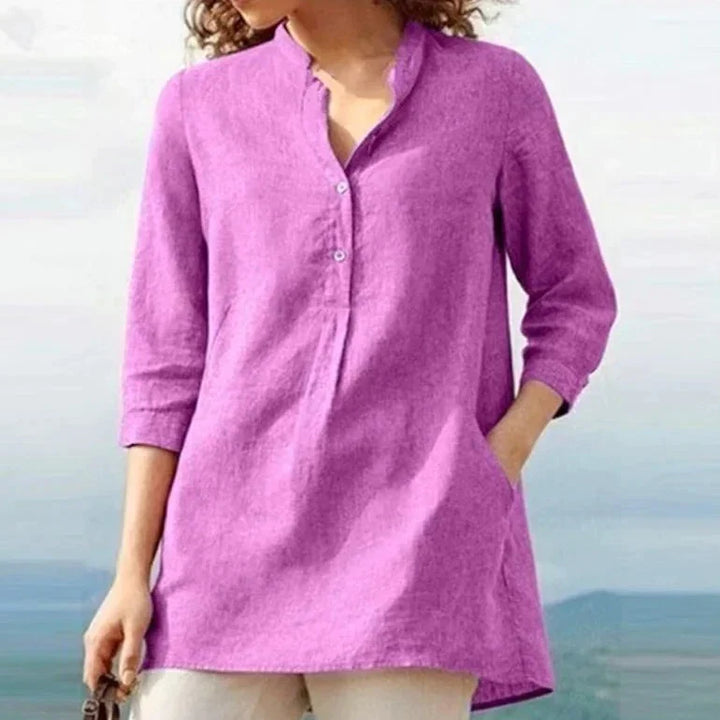 Levoire | Blouse Confortable Pour Toute Occasion Lilas
