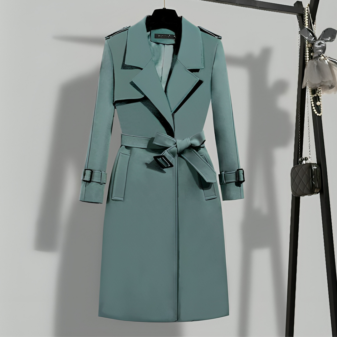Levoire | Veste D'Automne Pour Femmes Avec Une Coupe Élégante Et Flatteuse Vert clair