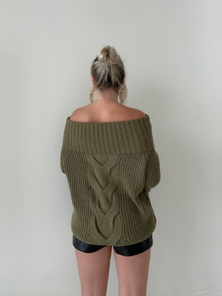 Levoire | Off Shoulder Pull Over Pour Femmes Moderne Et Tendance