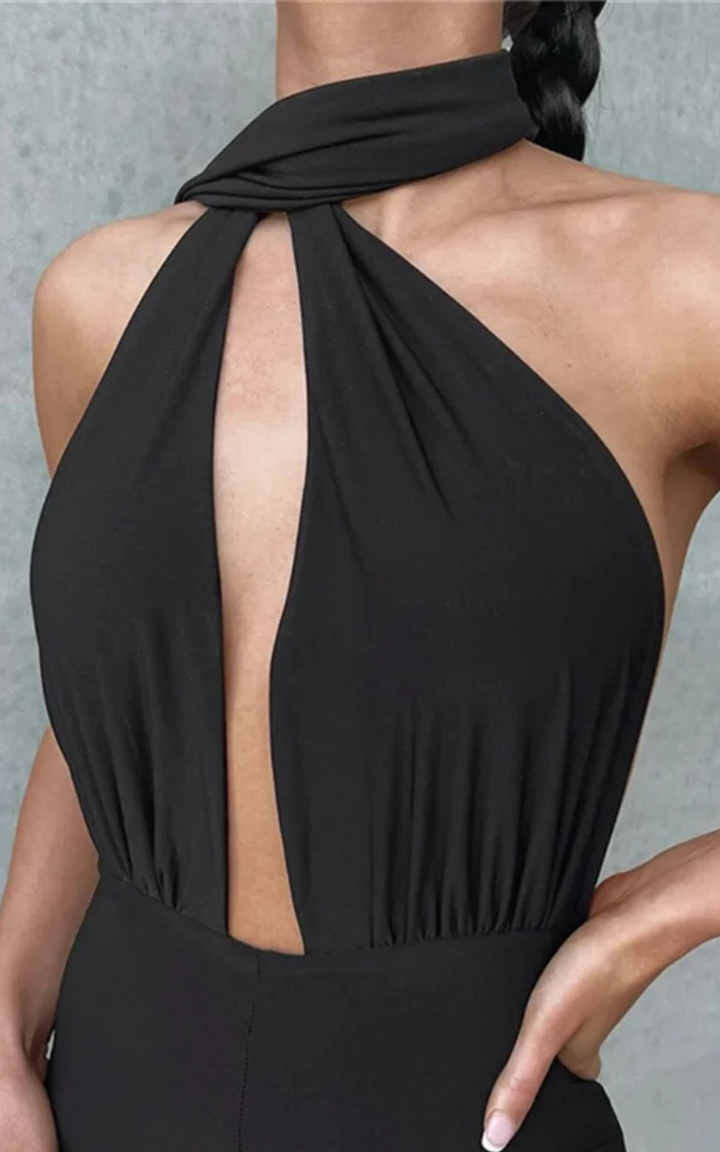 Levoire | Femme Noire Fluide Élégance Intemporelle Et Confort Stylé