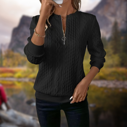 Levoire | Pull automnal élégant Nero