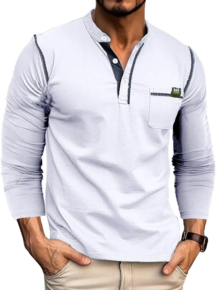 Levoire | Chemise De Loisir Pour Hommes Blanc
