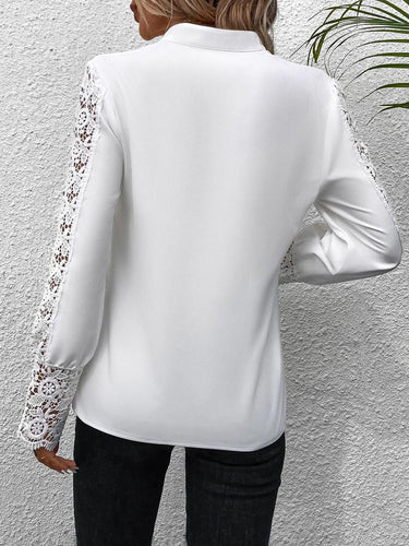 Levoire | Chemise À Manches Longues Élégante À Col En V