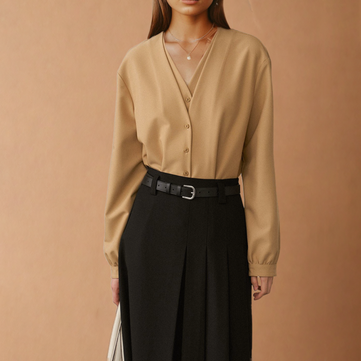 Levoire | Blouse Manches Longues FR Femmes Dans Un Style Légant