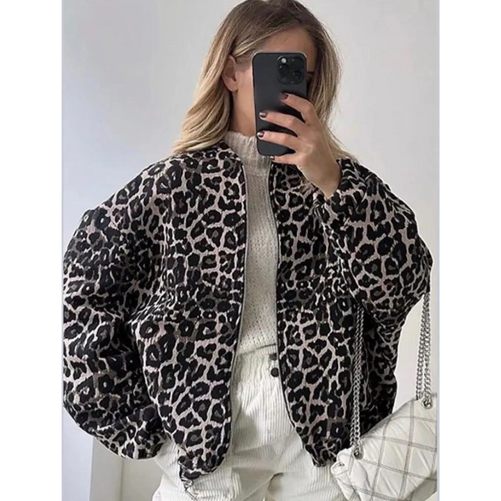 Levoire | Veste Bomber À Motif Léopard